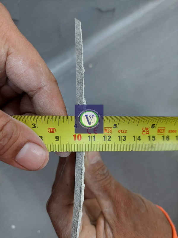 ความหนาของพื้น Epoxy