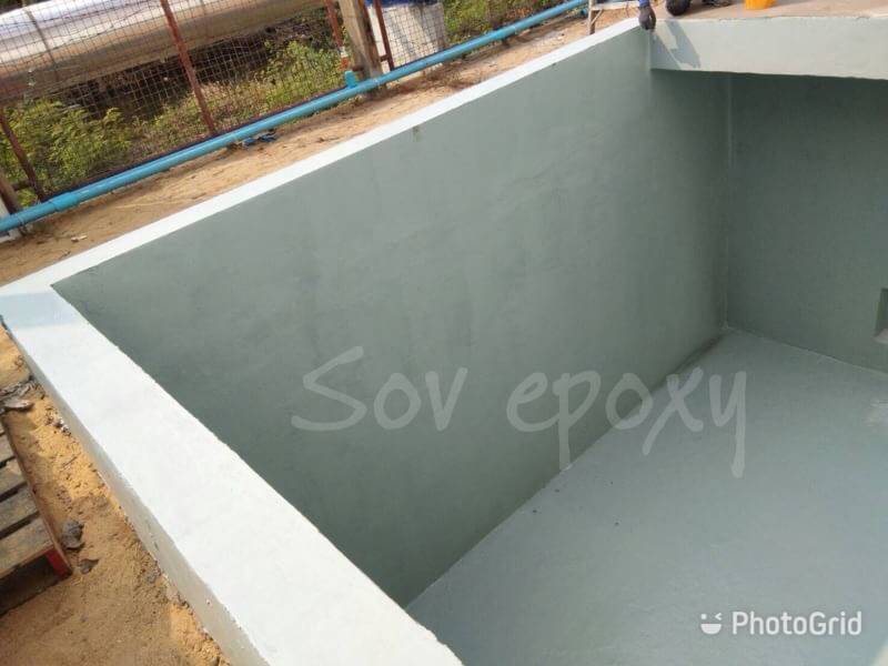 พื้น FRP lining (ไฟเบอร์กลาส)